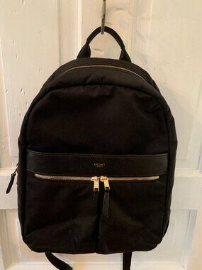 Knomo London Women's Black Shoulder Strap Backpack